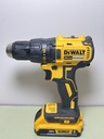 DeWalt DCD777 20V MAX 1/2" Brushless Drill Driver w/ worklight, 2 batt, charger used