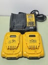 DeWalt DCD777 20V MAX 1/2" Brushless Drill Driver w/ worklight, 2 batt, charger cost