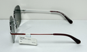Coach Women's HC7108 HC/7108 934111 Shiny Burgundy/Silver Round Sunglasses 57mm buy