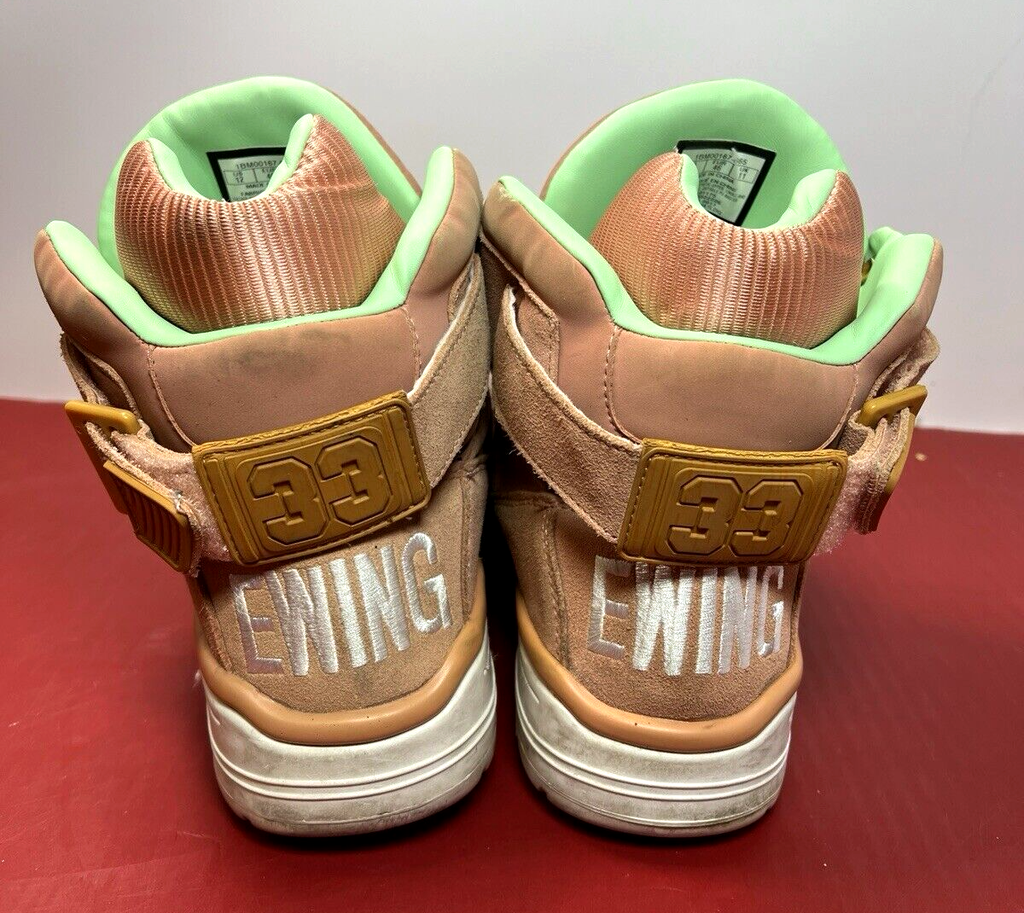 Ewing Athletics 33 Hi X You Gotta Eat This "Sushi" Rare 12 SALMON/WHITE #2