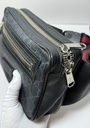 GUCCI GG Supreme belt Waist Body bag Fanny Pack 474293 canvas Black cross body – photo-1