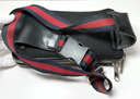 GUCCI GG Supreme belt Waist Body bag Fanny Pack 474293 canvas Black cross body – photo-3