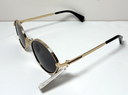 LANVIN LNV116S Sunglasses  Women Gold / Gray Oval - 57mm used
