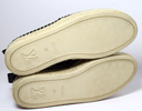 Louis Vuitton Black Suede Leather Frontier Embellished Espadrille Flats Size -37 in Boston