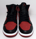 Nike Air Jordan 1 I Mid Gym Red Black White BRED Retro 554724-610 Men's 11 buy