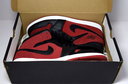 Nike Air Jordan 1 I Mid Gym Red Black White BRED Retro 554724-610 Men's 11 in Boston, MA