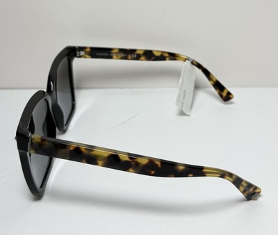 Valentino Sunglasses VA4098 5001/8G Tortoise Black Cat Eye w Gray Lenses 145 3N #1