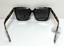 Valentino Sunglasses VA4098 5001/8G Tortoise Black Cat Eye w Gray Lenses 145 3N buy