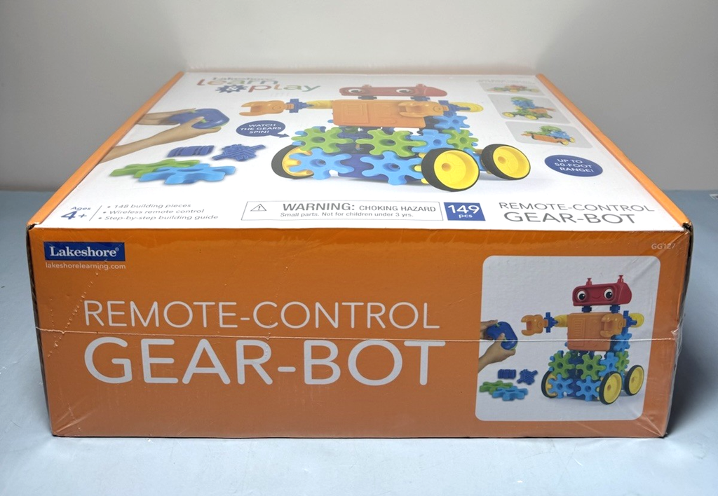 Lakeshore Remote Control  Gear-Bot GG127  Snap Connectors Building Set Sealed #3