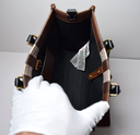 Burberry Freya Shopping Tote Check Canvas with Leather - Mini at best price