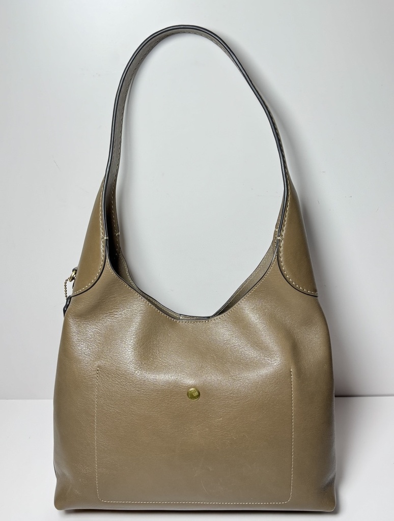 COACH Brooklyn Shoulder Bag 28 CU068 B4 Dark Stone #1