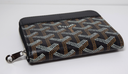 Goyard Matignon Mini Wallet Zip Black Pouch Clutch Small Leather Canvas cost