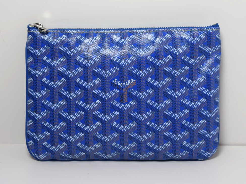 Goyard Senat Zip Pouch Coated Canvas PM #1