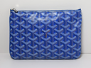 Goyard Senat Zip Pouch Coated Canvas PM used