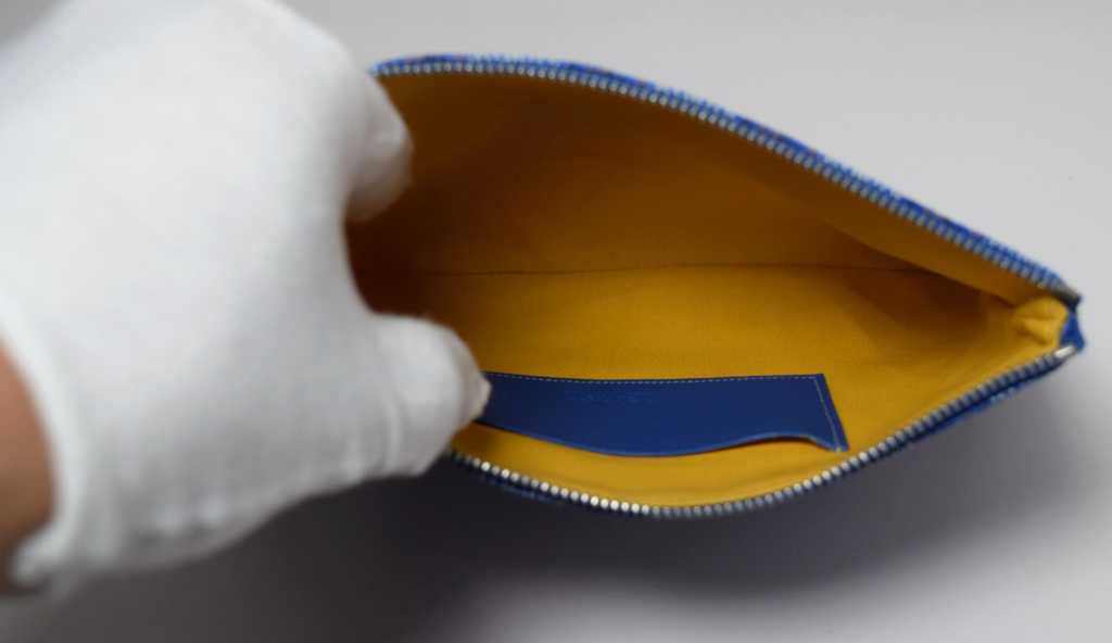 Goyard Senat Zip Pouch Coated Canvas PM #9