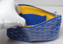 Goyard Senat Zip Pouch Coated Canvas PM – photo-1