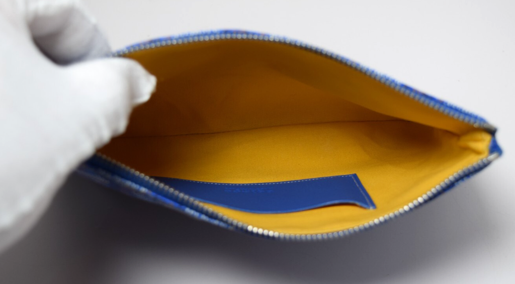 Goyard Senat Zip Pouch Coated Canvas PM #11