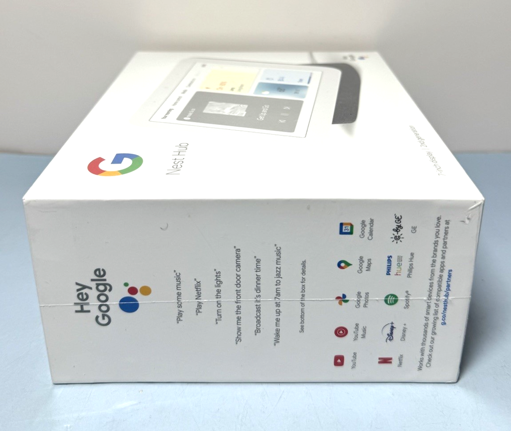 Nest Hub 7Smart Touchscreen Display with Google Assistant (2nd Gen) - Charcoal #2