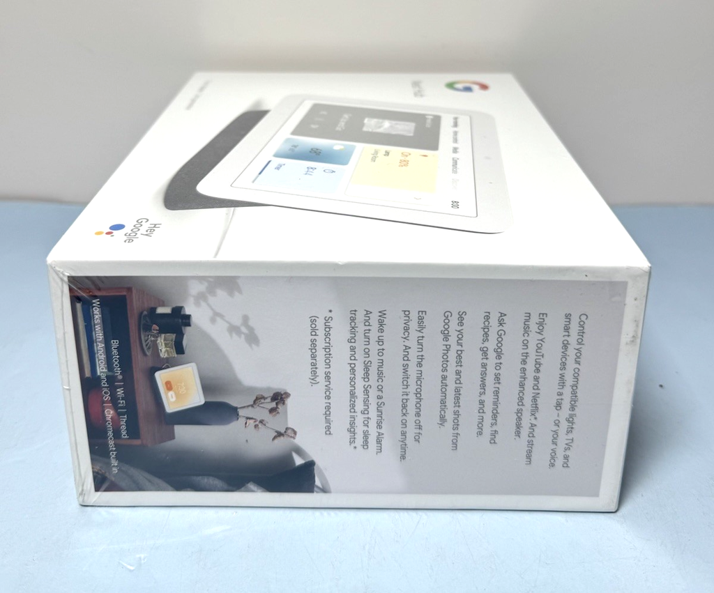 Nest Hub 7Smart Touchscreen Display with Google Assistant (2nd Gen) - Charcoal #4