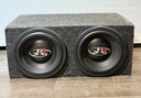 Old School Rockford Fosgate PUNCH HX2 RFD2112 Dual 4 Ohm Subwoofer 2x12 Box buy