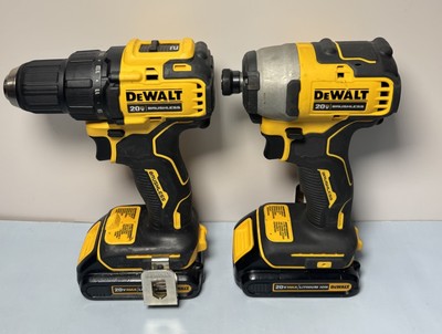 DEWALT DCF809 / DCD708 Impact Driver & Drill, Batteries & Charger, Bag #1