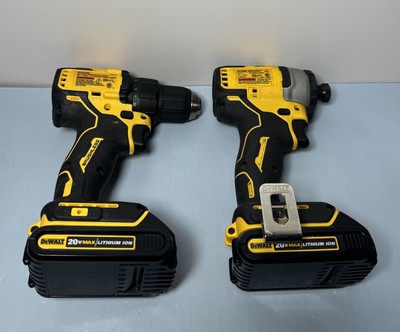 DEWALT DCF809 / DCD708 Impact Driver & Drill, Batteries & Charger, Bag #3