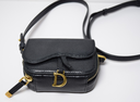 CHRISTIAN DIOR Mini Saddle Strap Pouch cost