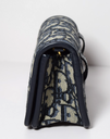 Christian Dior 30 Montaigne 2-in-1 Pouch Oblique Canvas in Boston