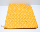Goyard Senat Zip Pouch Coated Canvas MM used