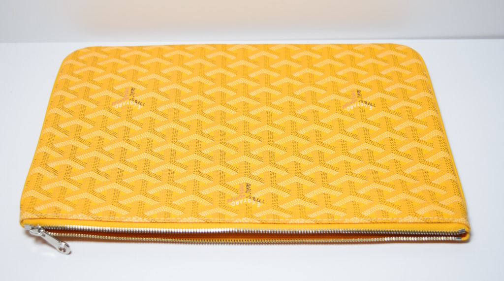 Goyard Senat Zip Pouch Coated Canvas MM #9