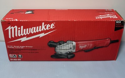 Milwaukee Tool 6142-30 11 Amp Corded 4-1/2" Small Angle Grinder-Open Box #1