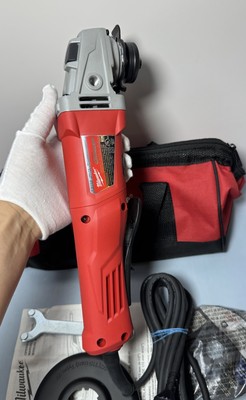 Milwaukee Tool 6142-30 11 Amp Corded 4-1/2" Small Angle Grinder-Open Box #4