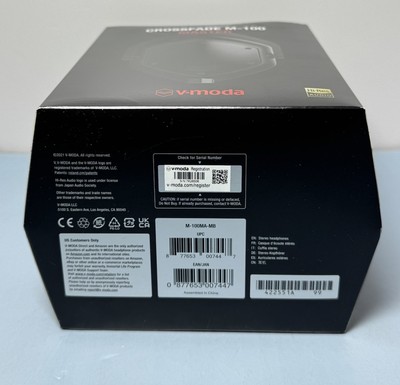 V-Moda Crossfade M-100 Master Over Ear Headphones -New Sealed #4