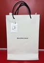 Balenciaga White Calfskin Leather North South Shopping Tote Bag -491661 buy