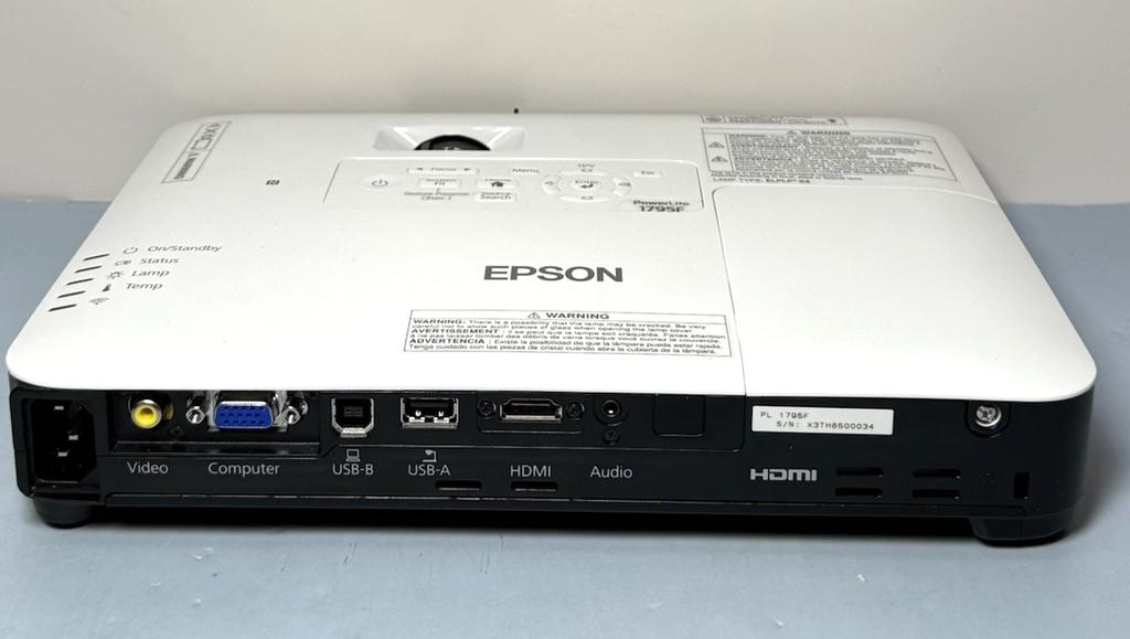 Epson PowerLite 1795F 3LCD 1080p full HD wireless mobile projector #2