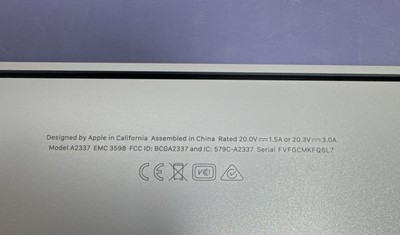 Apple MacBook Air 2020 13" M1 256GB SSD 8GB RAM #6