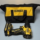 DEWALT DCD709 ATOMIC 20V MAX Hammer Drill  w 1.5Ah battery and bag cost