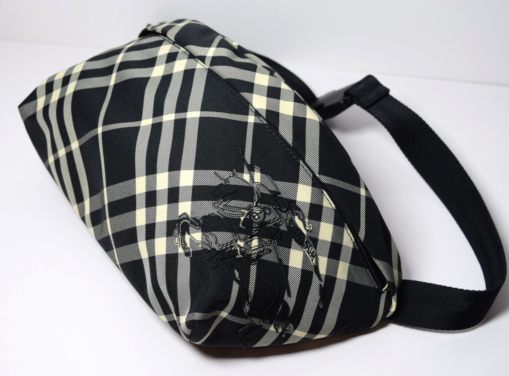 Brand New - Burberry  Essential Belt Bag in Black Calico #4