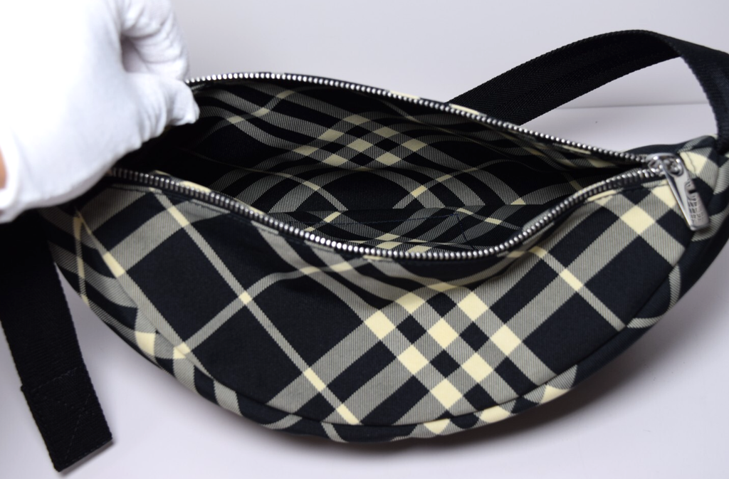 Brand New - Burberry  Essential Belt Bag in Black Calico #10