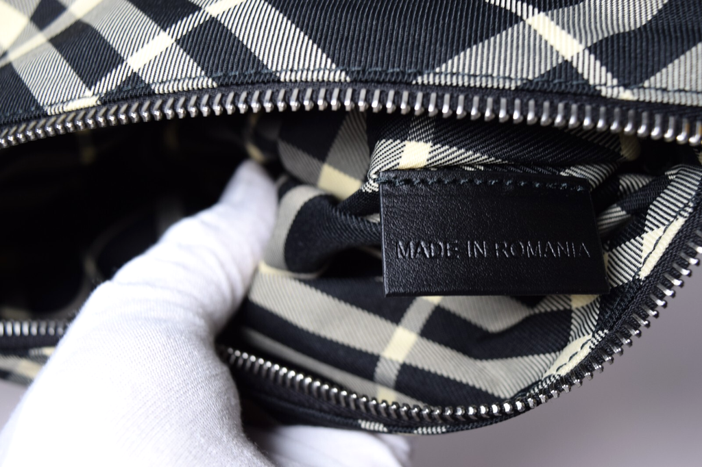 Brand New - Burberry  Essential Belt Bag in Black Calico #11