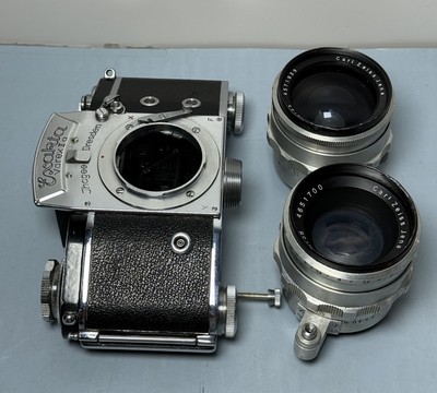 Jhagee Dresden Exakta Varex IIa with 2 Lenses *AS IS Poor Condition* #1