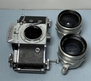 Jhagee Dresden Exakta Varex IIa with 2 Lenses *AS IS Poor Condition* used