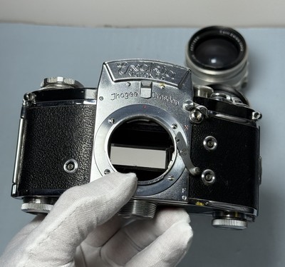 Jhagee Dresden Exakta Varex IIa with 2 Lenses *AS IS Poor Condition* #2