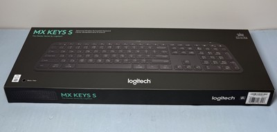 New Logitech MX Keys S Full-Size Bluetooth Wireless Keyboard Black 920-011406 #2