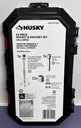 Husky 3/8 in. Drive Ratchet SAE/Metric Standard Socket Set (24-Piece) used