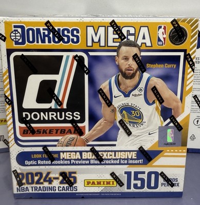 LOT of 3 2024-25 PANINI Donruss NBA Basketball Mega Box Factory Sealed #3