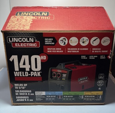 Lincoln Electric 140 Amp MIG and FluxCore Wire Feed Weld 140HD K2514-1 Open Box #3
