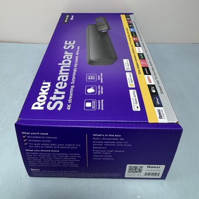 Roku Streambar SE | 2-in-1 TV Soundbar with Built-in Streaming, Premium Speaker #2