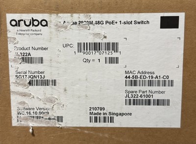 HPE Aruba 2930M 48G PoE+ 1 Slot Managed Ethernet Network Switch JL322A #3