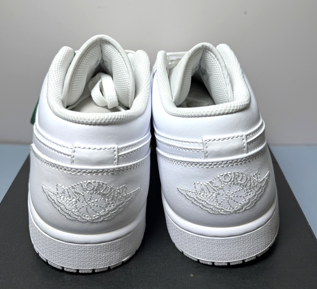 NEW - Nike Air Jordan 1 Low Shoes 'Triple White' 553558-136 US Men's Size-12 #2